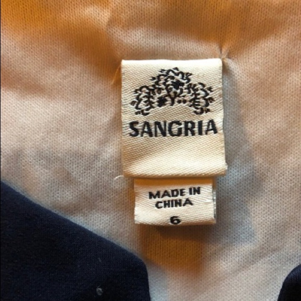 Sangria 3/4 sleeve dress 6 - Picture 6 of 7
